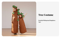 Tree Costume Reusable Big Tree Outfit Lightweight Plant Themed Outfit for Adults,  , Halloween
