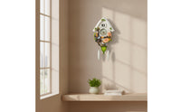 Cuckoo Wall Clock with Pendulums European-Style for Living Room, Bedroom