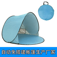 Automatic Pop-Up Beach Tent UV Protection Sun Shelter for Camping and Outdoors