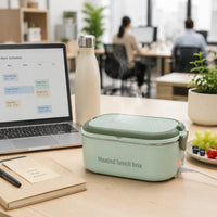 Portable Heated Lunch Box Electric-Powered Electric Lunch Box Removable Food Warmer Sturdy for Students