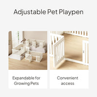 Modular HDPE Indoor Dog Playpen Washable Fence