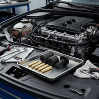 Fuel Injector Seal Installer Kit Knurled Injector Seal Installer Kit Professional Efficient for Mechanics, Engine Repair, Garage