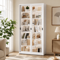 sliding-door bookcase