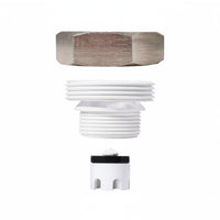 Metal and Plastic Sillcock Vacuum Breaker Kit Threaded Anti-Siphon Valve Repair Kit Brass-Colored Plumbing Part Sealing Sealing Washer