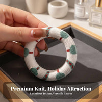 Anti-Collision Knitted Bracelet Protector High Elasticity Woven Wristband Long-Lasting for Women, Teens, Jewelry Protection, Daily Wear