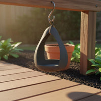 Easy to Hang Hanging Bird Feeder Outdoor Use Plastic Bird Feeder