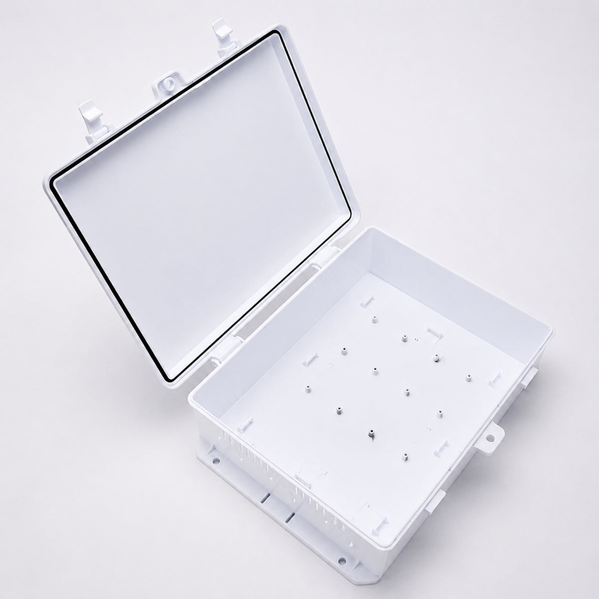 Waterproof Network Box Weather Resistant Weatherproof Enclosure Plastic Hinged Enclosure Sturdy for Installers