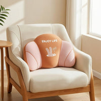 Inflatable Lumbar Support Cushion Portable Lumbar Support Cushion Inflatable Backrest Adjustable Foldable for Travelers, Travel