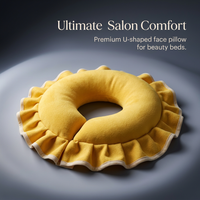 Massage Face Pillow Headrest for Facial Treatments, Washable Beauty Salon Face Pillow, Massage Face Down Pillow for Home Spa