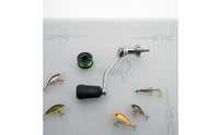 Foldable Design Rotating Reel Handle Wide Compatibility Replacement Reel Handle Non-Slip Grip for DIY Enthusiasts
