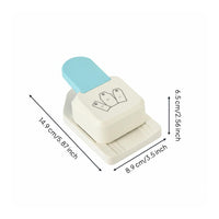 Label Punch Embossing Function Easy to Use Bookmark Paper Puncher for Crafters, Teachers, Scrapbooking, Office Organization