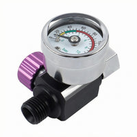 Pressure Gauge Bar  Psi Scale  Regulator Ribbed Knob Hardware Item