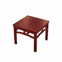 With Storage Shelf Traditional Tea Table Multi-Purpose Home Furnishing Compact Size Household Furniture Easy to Clean for Homeowners, Apartment Dwellers, Interior Decorators, Living Room, Reception Area, Office, Bedroom
