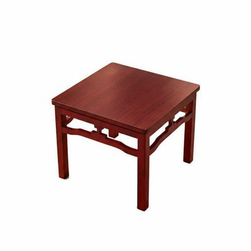 With Storage Shelf Traditional Tea Table Multi-Purpose Home Furnishing Compact Size Household Furniture Easy to Clean for Homeowners, Apartment Dwellers, Interior Decorators, Living Room, Reception Area, Office, Bedroom