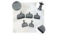 Five-Tone Carved Percussion Instrument Mountable Percussion Instrument with Bracket High-Pitched for Drummers, Students, Stage