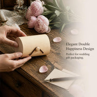 Rustic Bark Wedding Favor Boxes for Candy and Gifts