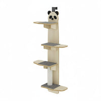 Door-Mounted Feline Tree Scratch Pads over the Door Feline Tree Scratching Post