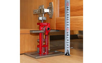 Adjustable Cabinet Door Installation Jig Aluminum Alloy Cabinet Door Installation Helper Accurate Hardware Hands-Hands-off for Woodworkers, Home Renovation