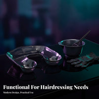 Hair Perming Neck Tray Prevents Drips Perming Neck Tray Leak-Resistant Hair Coloring Drip Collect Er for Professionals, DIY Enthusiasts, Barbershop