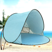 Automatic Pop-Up Beach Tent UV Protection Sun Shelter for Camping and Outdoors