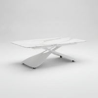 Liftheight-Adjustable Table Table Fully Assembled Coffee Table with Slab Top Low-Profile Furniture for Living Room, Small Apartment