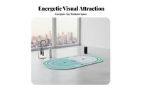 Noise Reduction Jump Rope Mat Thickened Design Skipping Rope Mat Non-Slip Soundproof Floor Pad Long-Lasting for Apartment Dwellers, Indoor, Home Gym