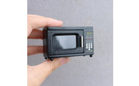 1:12 Scale Microwave Control Panel Miniature Microwave Oven Digital Display Mini Kitchen Decor