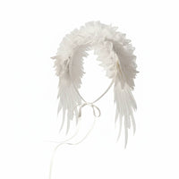 Multicolor Feather Headband, Kids Plume Hairband, Handmade Mini Hat, Elegant Vintage-Inspired Accessory, Random Design