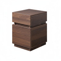 Minimalist Design Narrow Bedside Cabinet Space-Saving Narrow End Table Modern Design Nightstand Versatile for Apartment Dwellers, Homeowners, Students, Small Areas, Hallway, Entryway