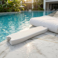 Textured Anti-Slip Ladder Step White Pool Ladder Step Board Long-Lasting