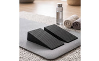 Slant Board with Textured Surface Anti-Slip Foam Exercise Ramp Wedge Block Portable Incline Board for Athletes, Squats, Stretching, Home Gym