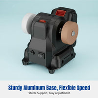 Electric Mini Bench Sharpener, Polisher, Adjustable Speed