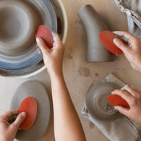 Oval Silicone Clay Sculpting Tools for Pottery and Art