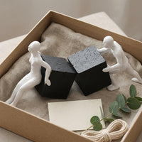 Abstract Human Bookends Decorative Home Decor for Office Desk