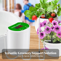 Automatic Plant Waterer Easy Assembly Self-Watering Device for Potted Plants Long Battery Time Indoor Drip Irrigation System for Office Workers, Home
