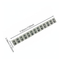 High Rebound Conductive Rubber Contact Strip Replacement Part Electronic Piano Key Sensor Instrument Accessory for Musicians