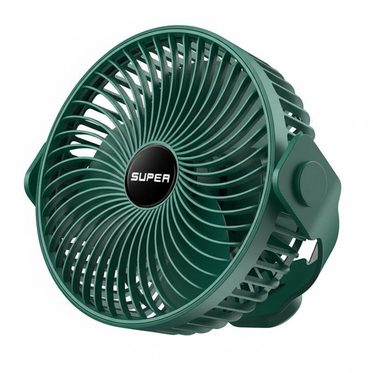Quiet Operation Portable Hanging Fan Adjustable Speed Rechargeable Mini Fan Hands-Unrestricted Use for Students, Travelers, Dorm Room