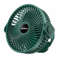 Quiet Operation Portable Hanging Fan Adjustable Speed Rechargeable Mini Fan Hands-Unrestricted Use for Students, Travelers, Dorm Room