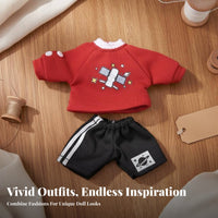 ob11 Doll Outfit Cute Design OB11 Doll Clothes Design 1/12 BJD Clothes