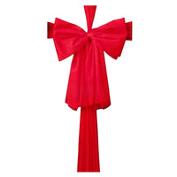 Elegant DIY Door Bow Decoration