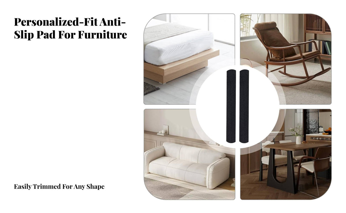 2 Pieces Non-Slip Furniture Pads Scratch Guards Against Non-Slip Sofa Leg Pads No Furniture Leg Grippers
