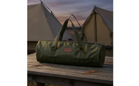 Zippered Oxford Cloth Stuff Sack Label Tag Carry Handle Gear Bag