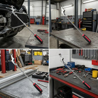 Wrench with Rubber Handle Maximum Leverage Wrench Extension Tool Nongrip-Enhanced Leverage Amplifier Bar for Mechanics, Home Handymen