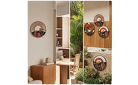 4 Pieces Wall Plaques Bohemian Plaques with Cutout Motifs for Living Room, Bedroom