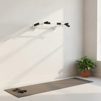 Wall-Mounted Pull-up Bar Compact Pull-up Bar with Padded Grips Space-Saving Fitness Equipment for Adults