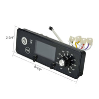 Smoke Mode Pellet Grill Control Board Two Meat Sensor Interface Pellet Grill Controller High-Definition LED Display Digital Thermostat Controller Board for Outdoor Cooking, Backyard