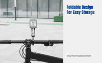 Bike Computer Mount, Adjustable Aluminum Alloy, Outdoor Trail Cycling Accessory, Compatible with Sports Camera & Headlight