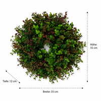 Artificial Wreath All Year Round, Eucalyptus Wreath 30-100cm, Door Decoration For Front Door And Outdoor Area, Nordic Summer Wreath