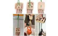 Climbing Fingerboard Compact Wooden Finger Training Board Wall-Mounted for Climbers, Boulderers, Home Gym