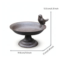 Bird Feeder Feeding Dish Convenient Feed Tray for Gardeners, Backyard